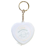Maxbell Heart Shaped Tape Measure Keychain For Creative Gift Wedding Party Favor Pink