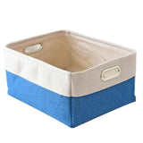 Maxbell Laundry Basket Hamper Clothes Box Toy Organizer Storage Container Blue - Aladdin Shoppers