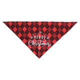 Maxbell Printing Triangle Scarf Bandana for Small Medium Dogs Cat Red