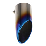 Maxbell Car Round Stainless Steel Exhaust Tail Muffler Tip Pipe For X-Trail