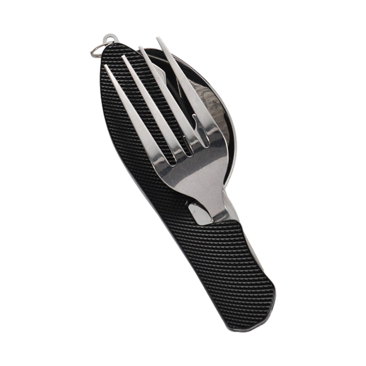 Maxbell Camping Utensils Traveling Home Flatware Camping Gear Camping Cutlery Black