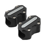 Maxbell Engine Bumper Guard Crash Bar Decor Protector Lightweight Aluminum Alloy Titanium Color