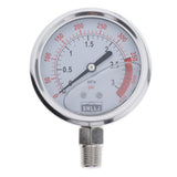 Maxbell Radial Pressure Gauge Air Water Oil Pressure Gauge Hydraulic 1 / 4G 3MPa