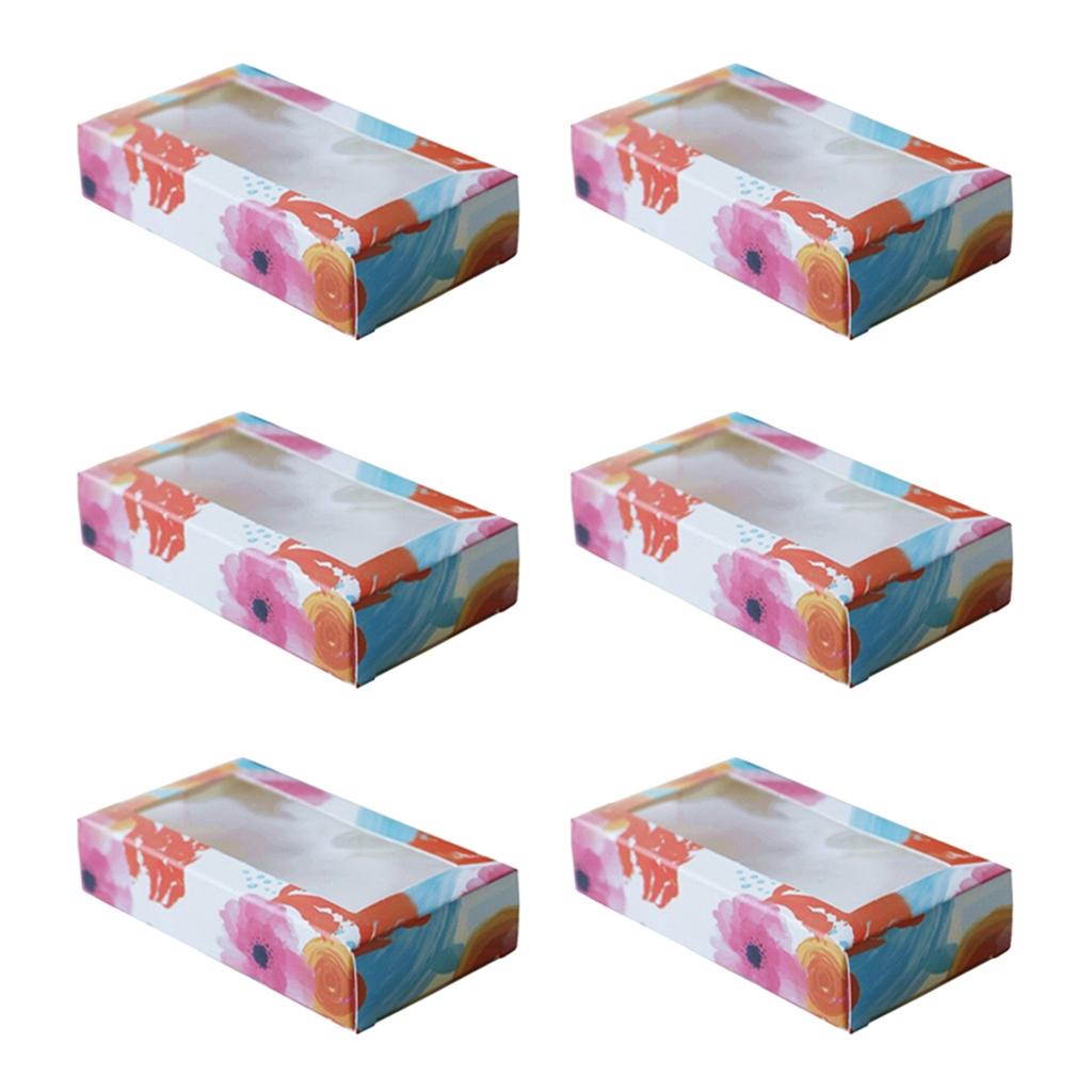 Max 6Pieces Wedding Paper Candy Boxes Bags Trays for Snack Dessert Biscuits