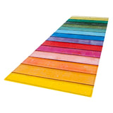 Max Rustic Runner Rug Floor Mat Modern Home Strip Rug Rainbow(40x120cm)