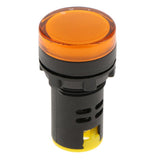Max 12V LED Indicator Signal Control Indicator Light Control Panel 22mm Yellow