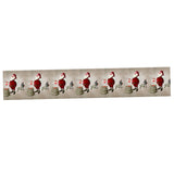 Max Christmas Pattern Cotton and Linen Table Bed Runner Double Sided Tapestry 06