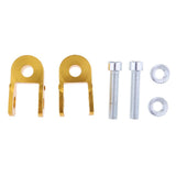 Max Height Extension Shock Absorber Motorbike Jack Up Riser Suspension Gold