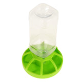 Maxbell Reptile Water Drinker Dispenser Food Bowl Lizard Feeder Round Dish Bottle
