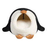 Maxbell Bunny Rabbit Bed Accessories with Removable Cushion Kennel for Cats Hamster S