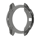 Maxbell Smart Watch Screen Case Cover Silicone Protector for Garmin Fenix 6X Black
