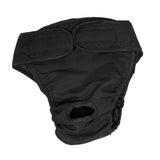 Max Pet Dog Safe Physical Pant Female Dog Sanitary Nappy Diaper Black M