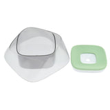 Maxbell Pet Dog Not Wet Mouth Splashing Floating Bowl Stainless Steel Dog Dish Green