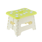 Maxbell Folding Portable Step Stool for Kids, Toddlers and Adults Home Green Size S