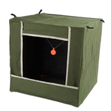 Maxbell Target Box 40x40cm Canvas Storage Box for Camping Training Hunting