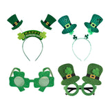 Maxbell 4x ST Patricks Day Glasses Headband Photo Props Costume Accessories Unisex