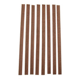 Max Maxb 8 Pieces Mahogany Guitar Binding Purfling Strip Edge Guitar Trim Inlay