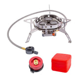 Maxbell Outdoor Gas Stove Strong Mini 6900W Heater Windproof for Cooking Backpacking