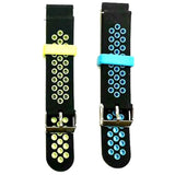 Maxbell 20mm Universal Two-Color Two Quick Release Switch Ear Silicone Strap