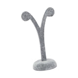 Maxbell Earring Display Stand Earring Holder Showcase Jewelry Display for Jewelry Gray