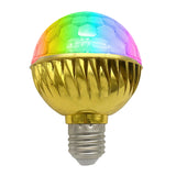 Maxbell Rotating Night Light E27 Bulb Disco Ball Light for Home Birthday Events Gold