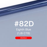 Maxbell Ultra-thin Color Gels Filter Paper For Flash-Light Stage Lamp Blue82D