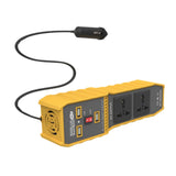 Maxbell 200W DC to AC Car Power Inverter Charger 3 Ports USB and 2 AC Outlets 110V