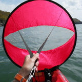 Maxbell 42" Portable Instant Popup Sit on Top Kayak Sail Canoe Wind Paddle Downwind