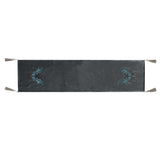 Max 10 Colors Micro Velvet Bed Runner Delicate Bedding 45 x 180cm Gray