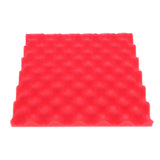 Maxbell Eggcrate Studio Acoustic Foam Sound Proof Panels Nosie Dampening Red