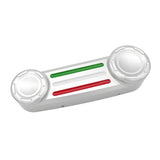 Maxbell Front Fork Suspension Cover Arm Cover for Vespa GTS Gtv Easy to Install Argent