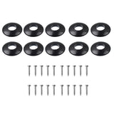 Maxbell 10 Pieces Plastic Washers for Guitar Tuners Machine Head Buttons Black