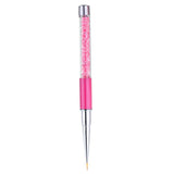 Maxbell Crystal Nail Art Design DIY Drawing Painting Striping UV Gel Pen Brush 7mm