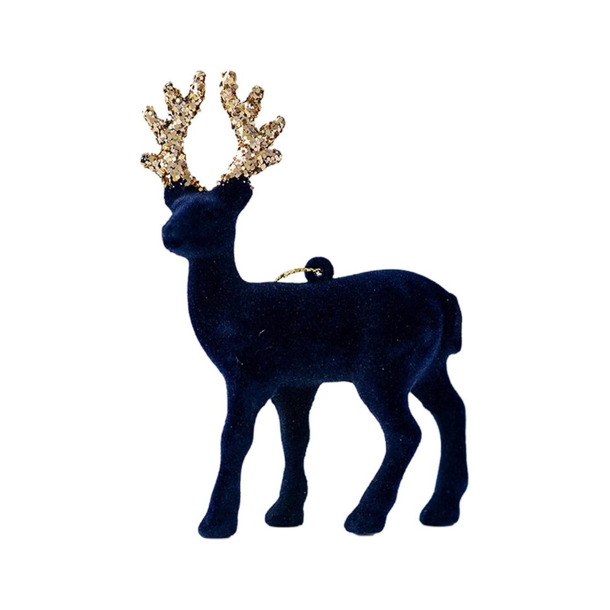 Maxbell Elk Christmas Tree Decoration Gift Decorative for Xmas Tree Photography Prop Blue