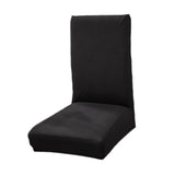 Maxbell Stretch Washable Removable Chair Covers Slipcover Seat Protector Black