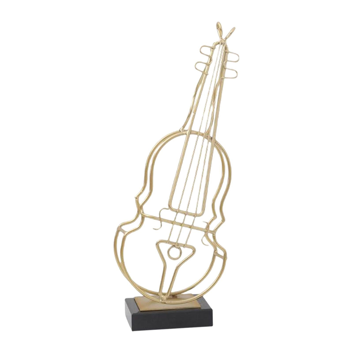 Maxbell Abstract Musical Instrument Ornament Luxury for Tabletop Christmas Musician Violin