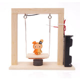 Maxbell Kids DIY STEM Toy Wooden Science Experiment Kits Swing