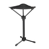 Maxbell Folding Stool Portable Lounge Tall Slacker Chair for Outdoor Walking Fishing