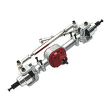 Maxbell RC Front and Rear Axle Housing DIY Accs Spare Model Toy for MN82 D91 1/12 RC Silver Front