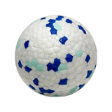 Maxbell Interactive Dog Toys Ball Throwing to Fetch and Play Park Dog Chew Toys Blue 2.5inch