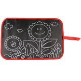 Maxbell Kids Mess Free Chalk Coloring Board Doodle & Drawing Board - Sunflowers