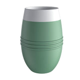 Maxbell Silicone Vacuum Insulated Tumbler Double Wall 200ml for Kitchen Green