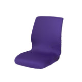Max Maxb Home Office Elastic Swivel Chair Cover Resilient Slipcover Protector Purple