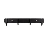 Max Stainless Steel Hooks Wall Mounted Coat Rack Organizer Hook Rail 4 Hooks
