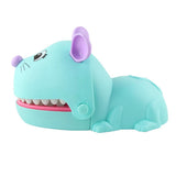 Maxbell Funny Big Mouse Mouth Dentist Bite Finger Toy Family Game for Kids Xmas Blue