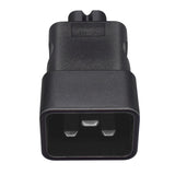 Maxbell IEC320 C20 to IEC320 C7 Power Adapter Professional Multipurpose PVC 16A 250V