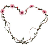 Max DIY Bride Bridesmaid Headwear Hawaiian Flower Wreath Headband Girls Flower