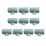 Maxbell 10 x Reducer Tee PPR Water Pipe Fittings Connectors for Water Supply T32x20