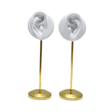 Maxbell Maxbell 2Pcs Earring Display Stand Ear Model Stable for Bedroom Salon Countertop White