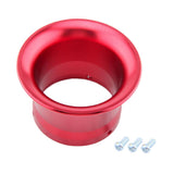 Maxbell 50mm Carb Air Filter Velocity Stack Funnel for PWK24 PWK30 Carburetor Red